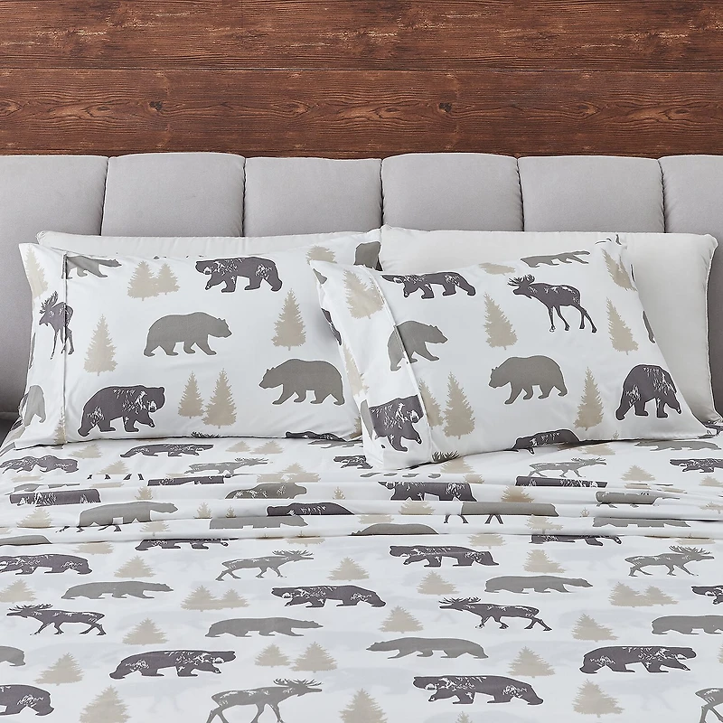 Linery Rustic Lodge Sheet Set