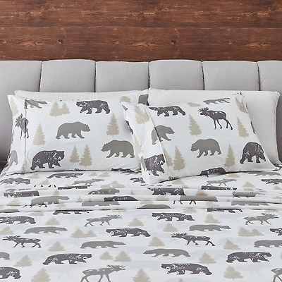 Linery Rustic Lodge Sheet Set