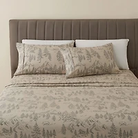Linery Rustic Lodge Microfiber Sheet Set