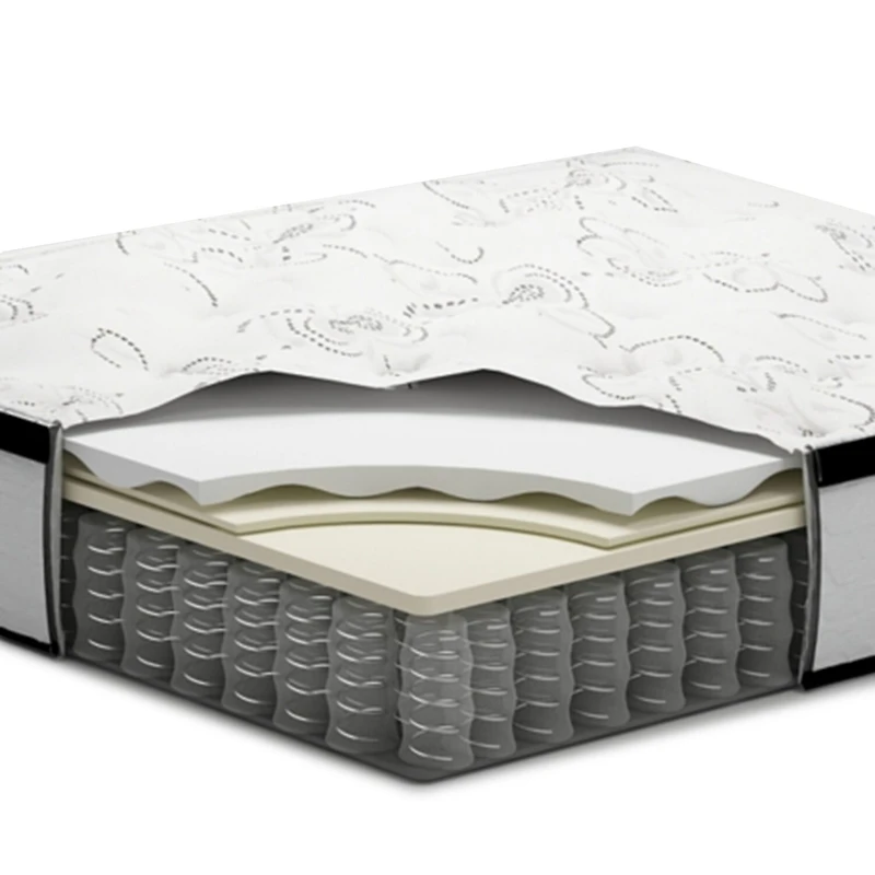Signature Design by Ashley Chime 12" Plush Hybrid - Mattress a Box