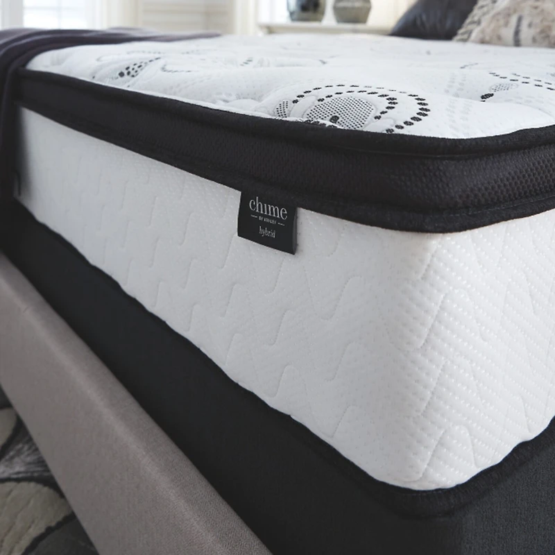 Signature Design by Ashley Chime 12" Plush Hybrid - Mattress a Box
