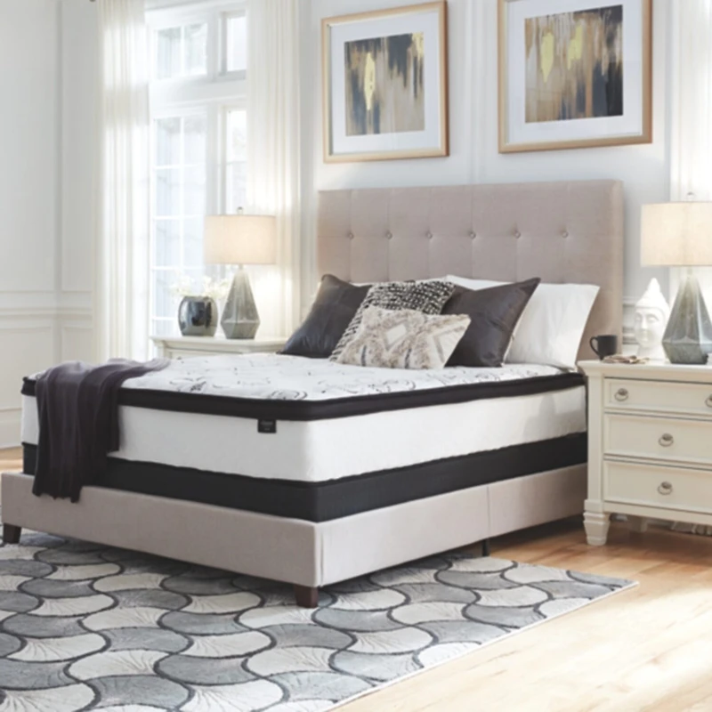 Signature Design by Ashley Chime 12" Plush Hybrid - Mattress a Box