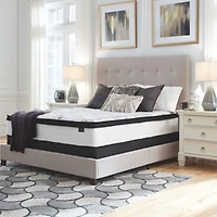 Signature Design by Ashley Chime 12" Plush Hybrid - Mattress a Box