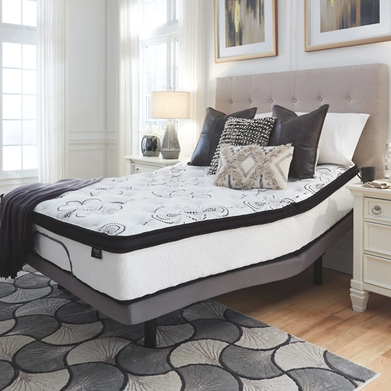 Signature Design by Ashley Chime 12" Plush Hybrid - Mattress a Box