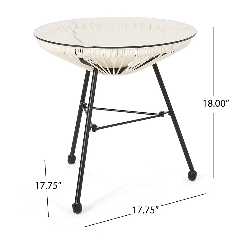 Nusa Iron Side Table