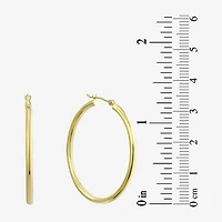 10K Yellow Gold 39mm Hoop Earrings