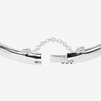 Womens Sterling Silver Bangle Bracelet