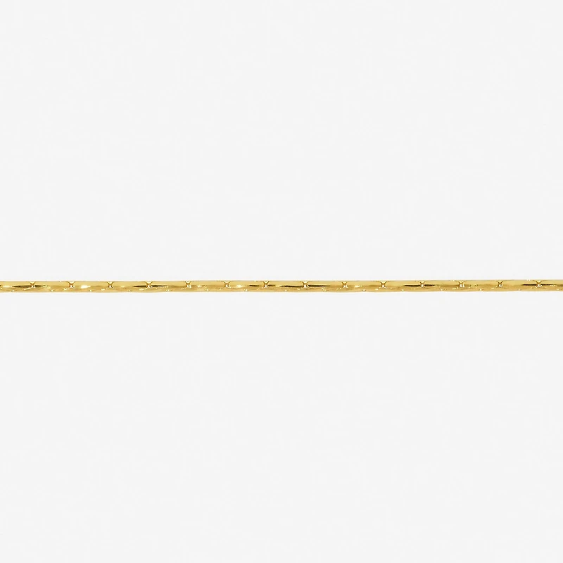Made in Italy Womens 24K Gold Over Silver Sterling Silver Inch Link Chain Necklace
