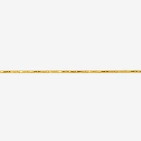Made in Italy Womens 24K Gold Over Silver Sterling Silver Inch Link Chain Necklace