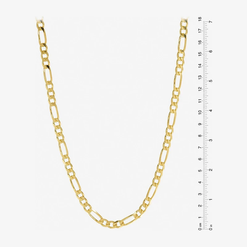 Made in Italy Womens 24K Gold Over Silver 24 Inch Link Necklace