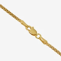 Made in Italy Womens 24K Gold Over Silver Sterling Silver 24 Inch Perfectina Chain Necklace