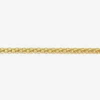 Made in Italy Womens 24K Gold Over Silver Sterling Silver 24 Inch Perfectina Chain Necklace