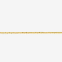 Made in Italy Womens 24K Gold Over Silver Sterling Silver Inch Link Chain Necklace