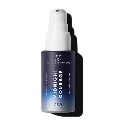 PSA Midnight Courage Rosehip & Bakuchiol Retinol Night Oil