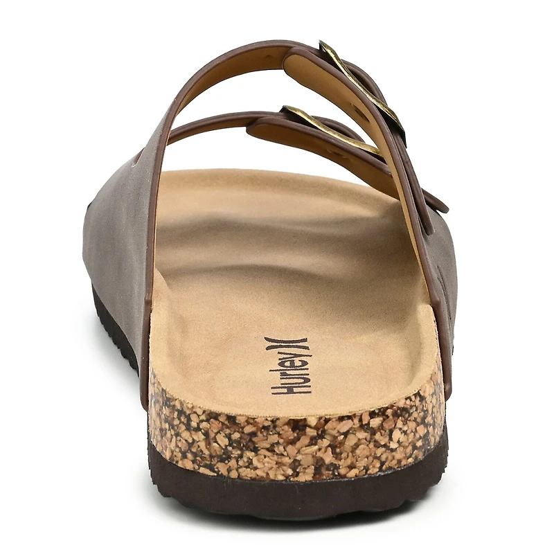 Hurley Jameer Little & Big Kid Unisex Footbed Sandals