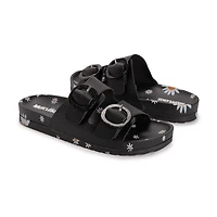 Muk Luks Womens Grand Cayman Sandal Adjustable Strap Flat Sandals