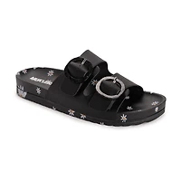 Muk Luks Womens Grand Cayman Sandal Adjustable Strap Flat Sandals