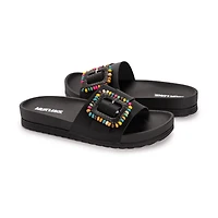 Muk Luks Womens Grand Colette Heeled Sandals