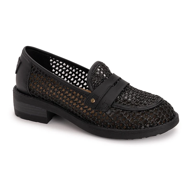 Muk Luks Vania Loafer Womens Moc Closed Toe Loafers