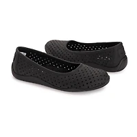 Muk Luks Solana Skimmer Shoe Womens Round Closed Toe Ballet Flats