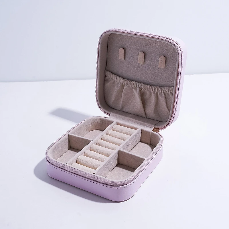 Mixit Faux Leather Jewelry Travel Case