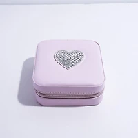 Mixit Faux Leather Jewelry Travel Case
