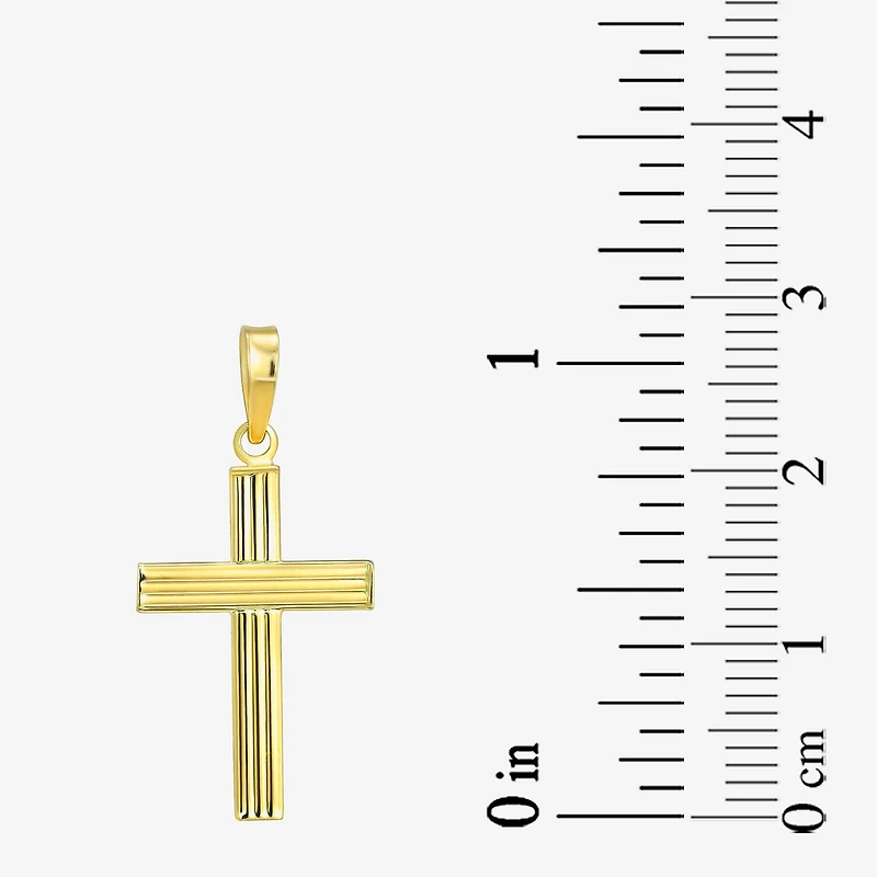 Cross Unisex Adult 10K Gold Cross Pendant