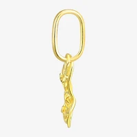 Girls 10K Gold Butterfly Pendant