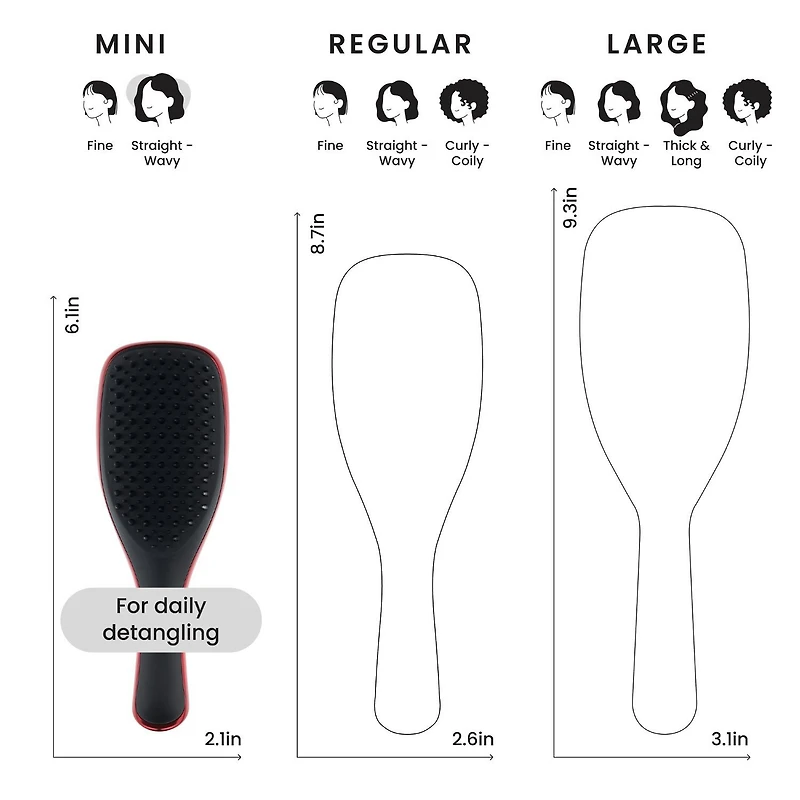 Tangle Teezer The Mini Ultimate Detangler Brush