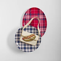 SOL and MER Beaded Hot Dog Shoulder Bag