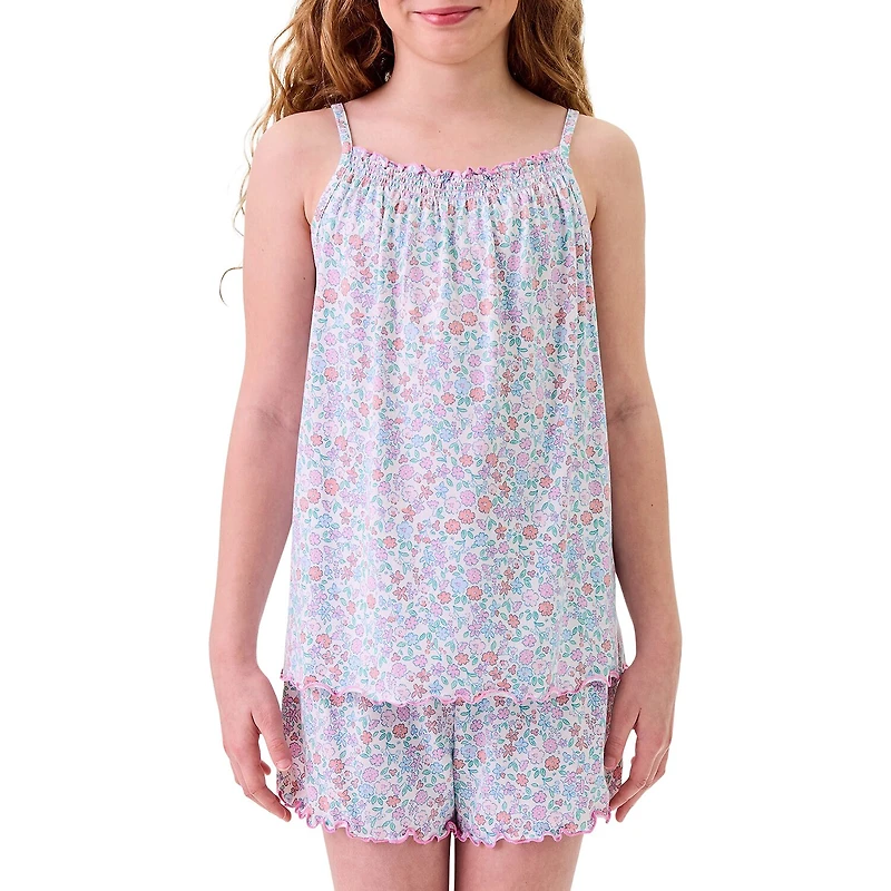 Dream Big Peace Out Little & Kid Girls Sleeveless 2-pc. Pajama Set