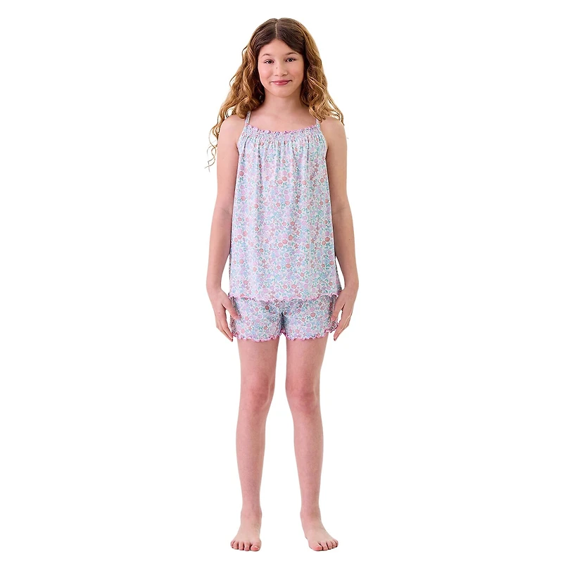Dream Big Peace Out Little & Kid Girls Sleeveless 2-pc. Pajama Set
