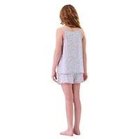 Dream Big Peace Out Little & Kid Girls Sleeveless 2-pc. Pajama Set