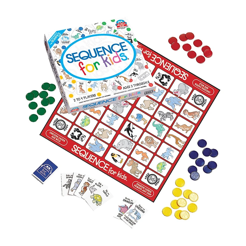 Sequence For Kids Game Board Game
