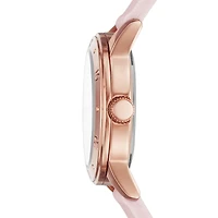Skechers Redondo Womens Pink Strap Watch Sr6170