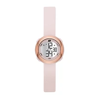 Skechers Sunridge Womens Digital Pink Strap Watch Sr2100
