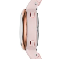 Skechers Sunridge Womens Digital Pink Strap Watch Sr2100
