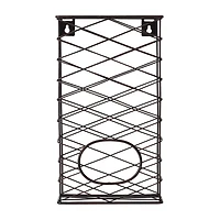 Gourmet Basics by Mikasa Plastic Bag Holder Rectangular Basket