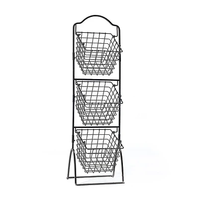 Gourmet Basics by Mikasa Metal Fruit Basket