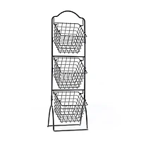 Gourmet Basics by Mikasa Metal Fruit Basket