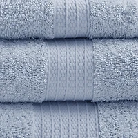 Madison Park Certified 100% Organic Cotton 6-pc. Solid Bath Towel Set