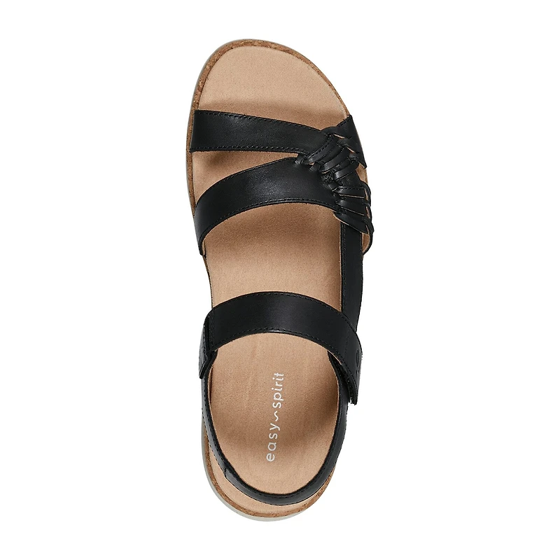 Easy Spirit Ilena Womens Adjustable Strap Footbed Sandals