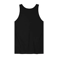 Mens Crew Neck Sleeveless Spongebob Tank Top