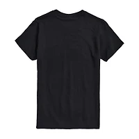 Mens Crew Neck Sleeveless Regular Fit Graphic T-Shirt