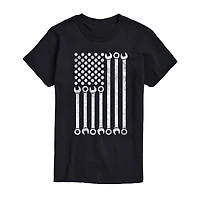 Mens Crew Neck Sleeveless Regular Fit Graphic T-Shirt