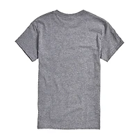 Mens Crew Neck Short Sleeve Regular Fit Graphic T-Shirt