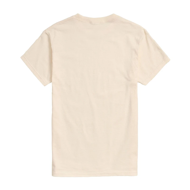 Mens Crew Neck Short Sleeve Regular Fit Graphic T-Shirt