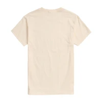 Mens Crew Neck Short Sleeve Regular Fit Graphic T-Shirt