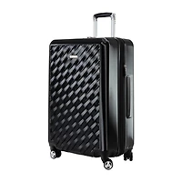 Ricardo Beverly Hills Melrose Inch Hardside Expandable Lightweight Checked Spinner Luggage