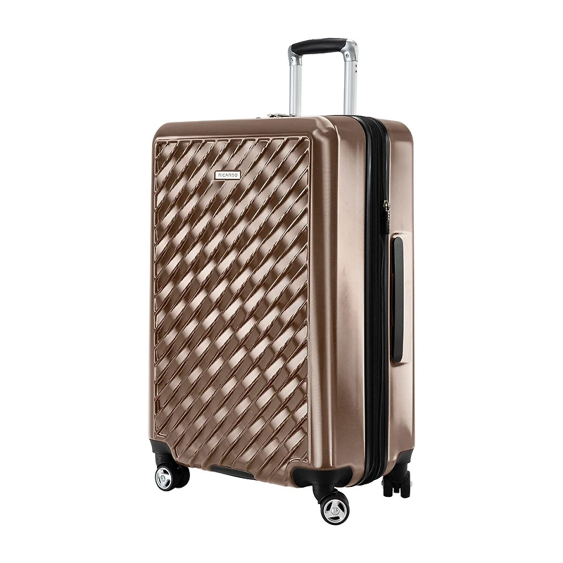 Ricardo Beverly Hills Melrose 25 Inch Hardside Expandable Lightweight Checked Spinner Luggage